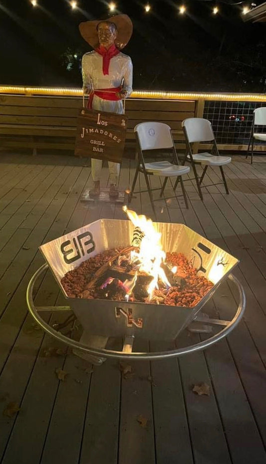 Welded Aluminum Fire Pit
