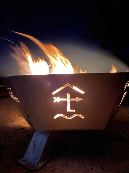 Welded Aluminum Fire Pit
